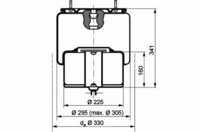 PE AUTOMOTIVE 08428111a -  Кожух пневматической рессоры